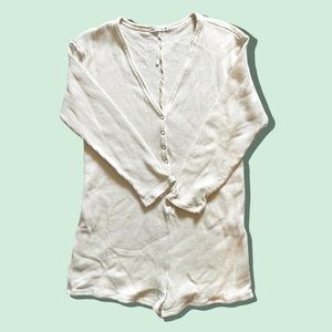 Zara knitted jumpsuit